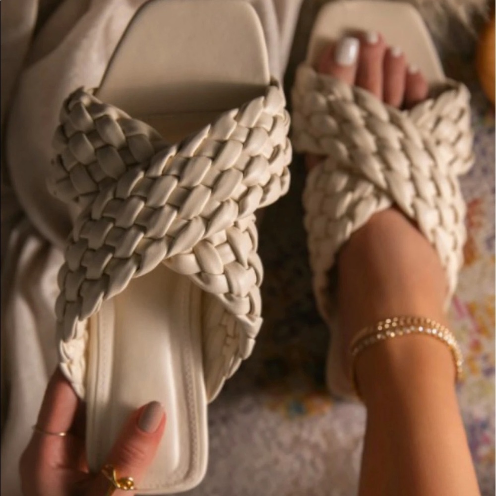 Braided Sandals - New